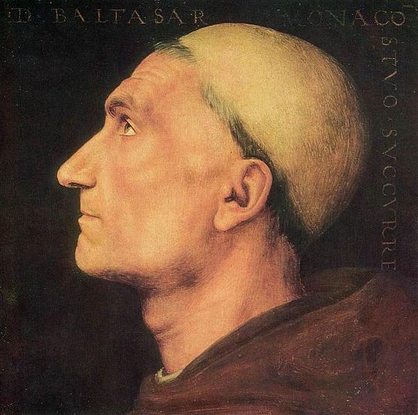 Pietro Perugino Don Baldassare di Antonio di Angelo oil painting picture